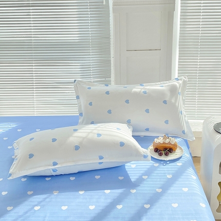 91家纺网 家纺一手货源 找家纺 （总）楠沐-2025年新款亲肤芦荟棉印花枕套