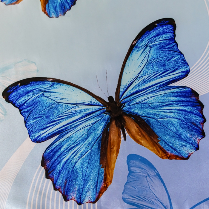 91家纺网 家纺一手货源 找家纺 梦舒羽 2025新款可水洗冰丝枕套宿舍单人凉爽枕头套 花蝴蝶