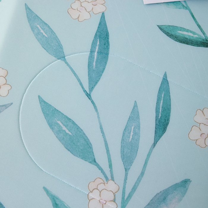 91家纺网 家纺一手货源 找家纺 吾诺家居 2024新款冰嘟嘟微重力硅胶夏被 清雅兰