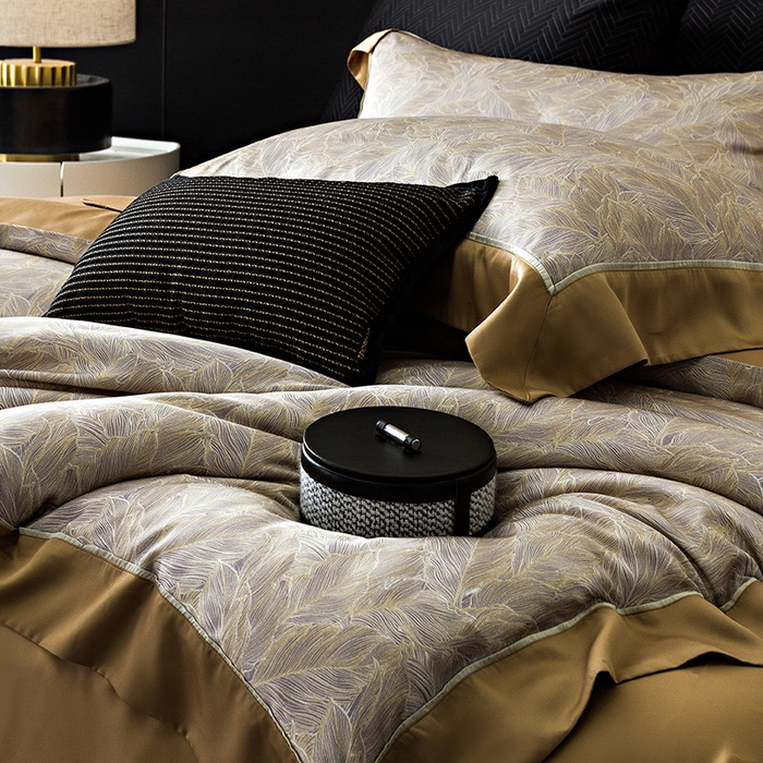 91家纺网 家纺一手货源 找家纺 涞澳 新款80支天丝棉四件套 听晚