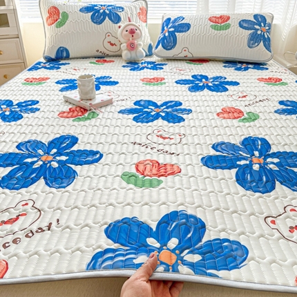 91家纺网 家纺一手货源 找家纺 （总）东宇床垫 2025新款A类凉感丝乳胶成人凉席