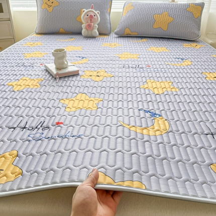 91家纺网 家纺一手货源 找家纺 （总）东宇床垫 2025新款A类凉感丝乳胶成人凉席