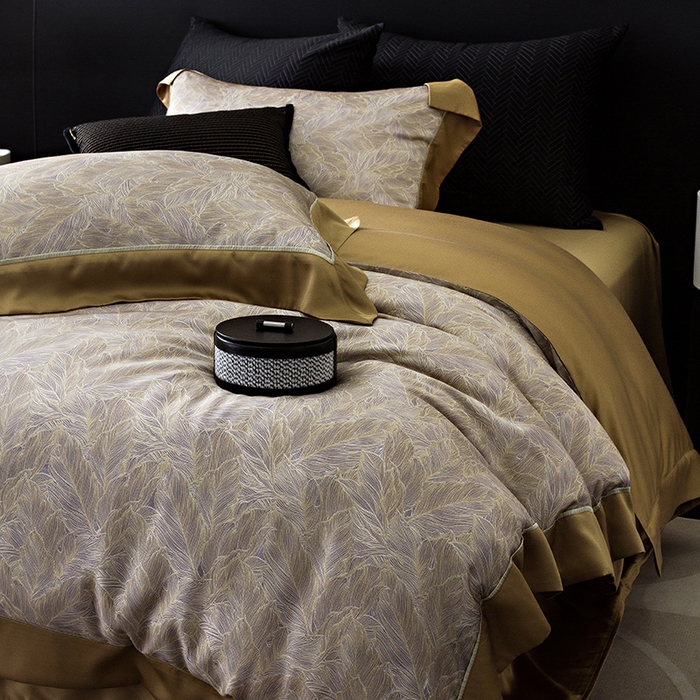 91家纺网 家纺一手货源 找家纺 涞澳 新款80支天丝棉四件套 听晚