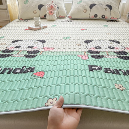 91家纺网 家纺一手货源 找家纺 （总）东宇床垫 2025新款A类凉感丝乳胶成人凉席