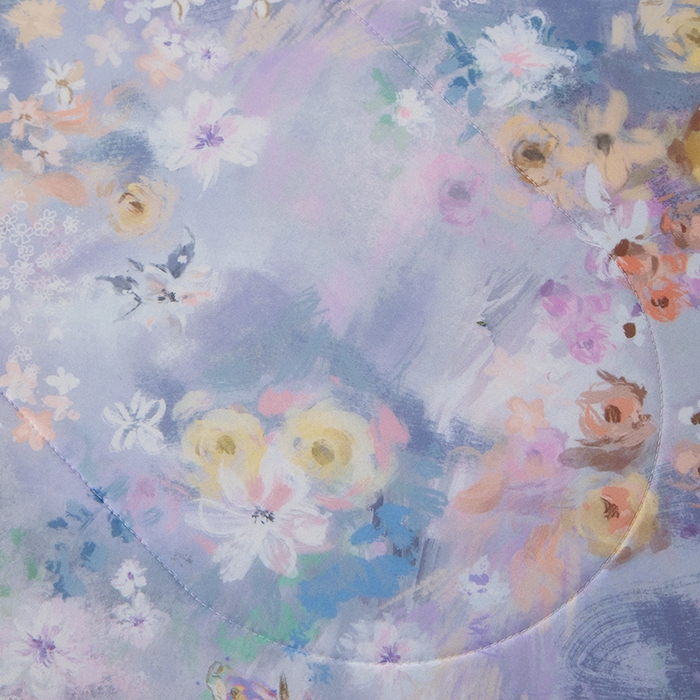 91家纺网 家纺一手货源 找家纺 吾诺家居 2024新款冰嘟嘟微重力硅胶夏被 浪漫花语