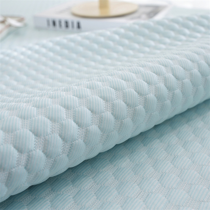 91家纺网 家纺一手货源 找家纺 共鸣沙发垫2024新款5cm厚50D凉豆豆海绵飘窗垫 凉豆豆绿色