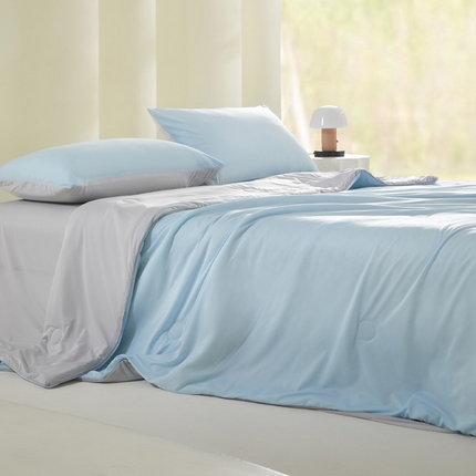 91家纺网 家纺一手货源 找家纺 （总）卡巴伦家纺 2024新款夏被-凉感丝夏被