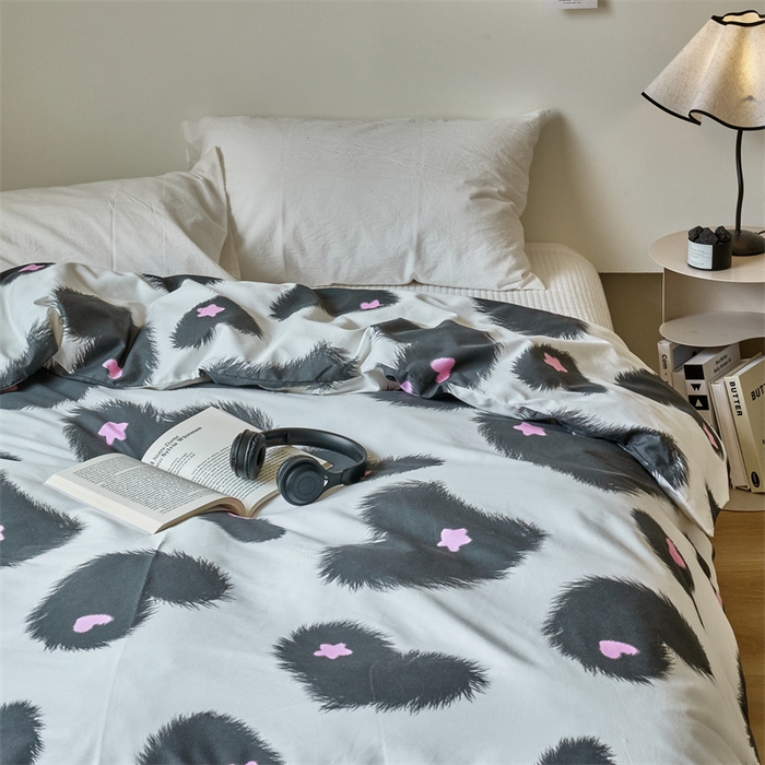 91家纺网 家纺一手货源 找家纺 窝米 2024新款全棉13370印花单品系列--被套 沐心被套