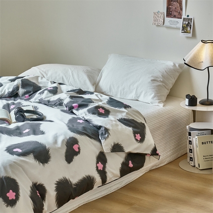 91家纺网 家纺一手货源 找家纺 窝米 2024新款全棉13370印花单品系列--被套 沐心被套