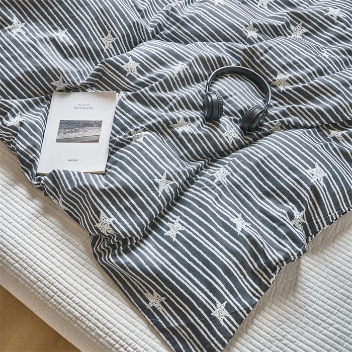 91家纺网 家纺一手货源 找家纺 窝米 2024新款全棉13370印花单品系列--被套 小王子被套