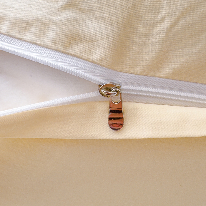 91家纺网 家纺一手货源 找家纺 品家居 2025新款100支长绒棉刺绣四件套-香梵希（控价368） 香梵希-翡翠黄