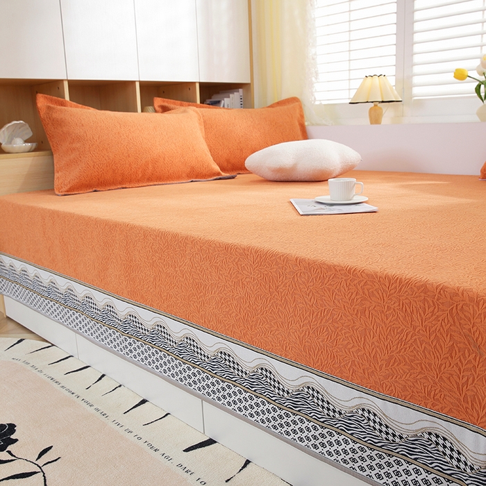 91家纺网 家纺一手货源 找家纺 手艺人沙发垫炕垫 2025新款雪尼尔提花绣花炕盖榻榻米炕垫XK656-XK675 XK658