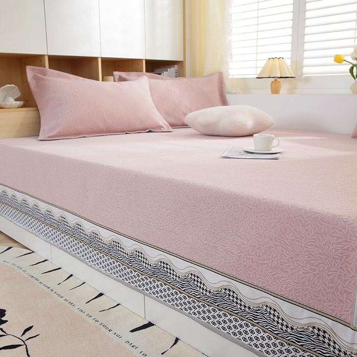 91家纺网 家纺一手货源 找家纺 手艺人沙发垫炕垫 2025新款雪尼尔提花绣花炕盖榻榻米炕垫XK656-XK675 XK656