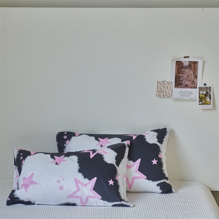 窝米 2024新款全棉13370印花单品系列--枕套 光芒枕套