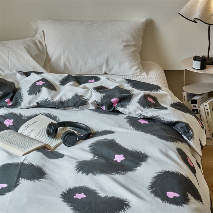 91家纺网 家纺一手货源 找家纺 窝米 2024新款全棉13370印花单品系列--被套 沐心被套