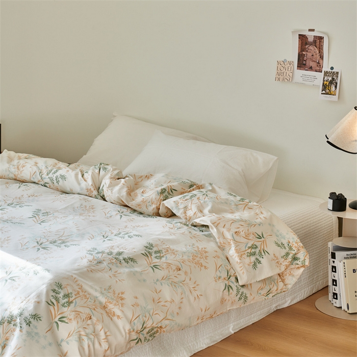 91家纺网 家纺一手货源 找家纺 窝米 2024新款全棉13370印花单品系列--被套 初恋标准