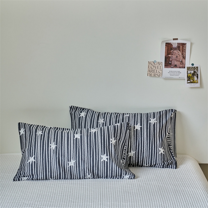 91家纺网 家纺一手货源 找家纺 窝米 2024新款全棉13370印花单品系列--枕套 小王子枕套