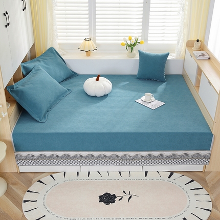 91家纺网 家纺一手货源 找家纺 手艺人沙发垫炕垫 2025新款雪尼尔提花绣花炕盖榻榻米炕垫XK656-XK675 XK659