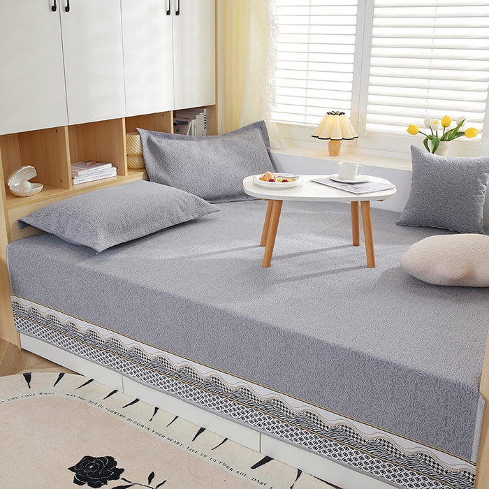 91家纺网 家纺一手货源 找家纺 手艺人沙发垫炕垫 2025新款雪尼尔提花绣花炕盖榻榻米炕垫XK656-XK675 XK657