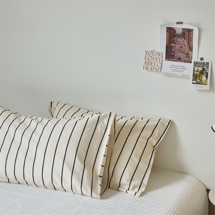 91家纺网 家纺一手货源 找家纺 窝米 2024新款全棉13370印花单品系列--枕套 落日枕套