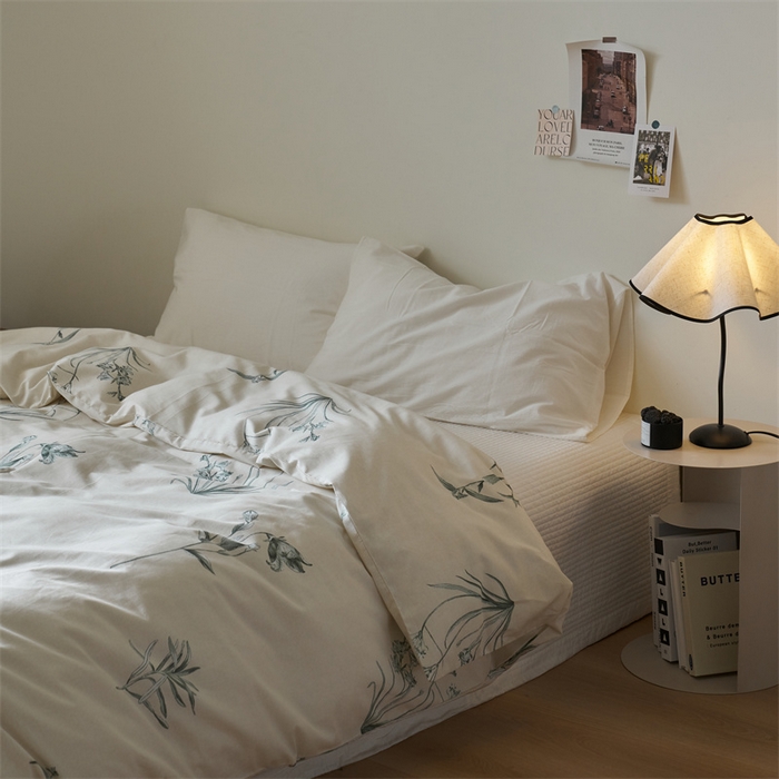 91家纺网 家纺一手货源 找家纺 窝米 2024新款全棉13370印花单品系列--被套 觅香被套