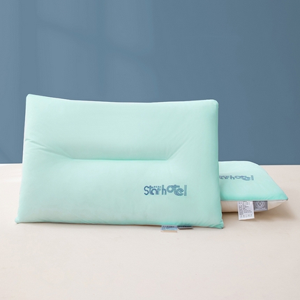 贵夫人 2024新款A类凉感星级酒店枕枕头枕芯-经典版 透凉绿 低枕48*74cm/对