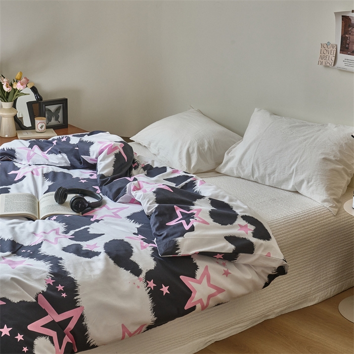 91家纺网 家纺一手货源 找家纺 窝米 2024新款全棉13370印花单品系列--被套 光芒被套