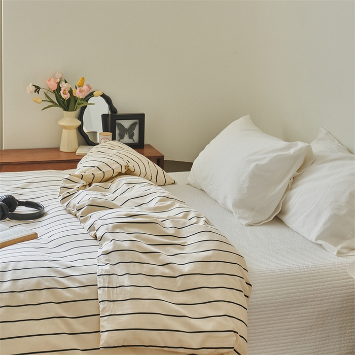 91家纺网 家纺一手货源 找家纺 窝米 2024新款全棉13370印花单品系列--被套 落日被套