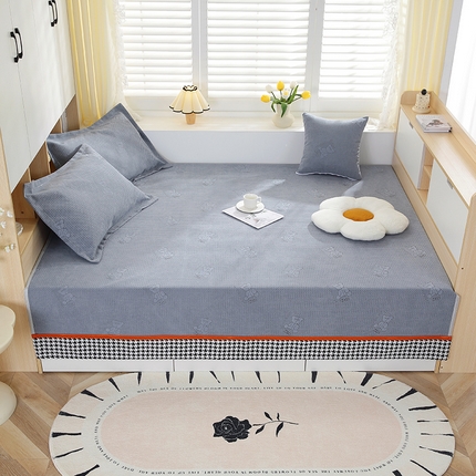 手艺人沙发垫炕垫 2025新款雪尼尔提花绣花炕盖榻榻米炕垫XK656-XK675 XK670