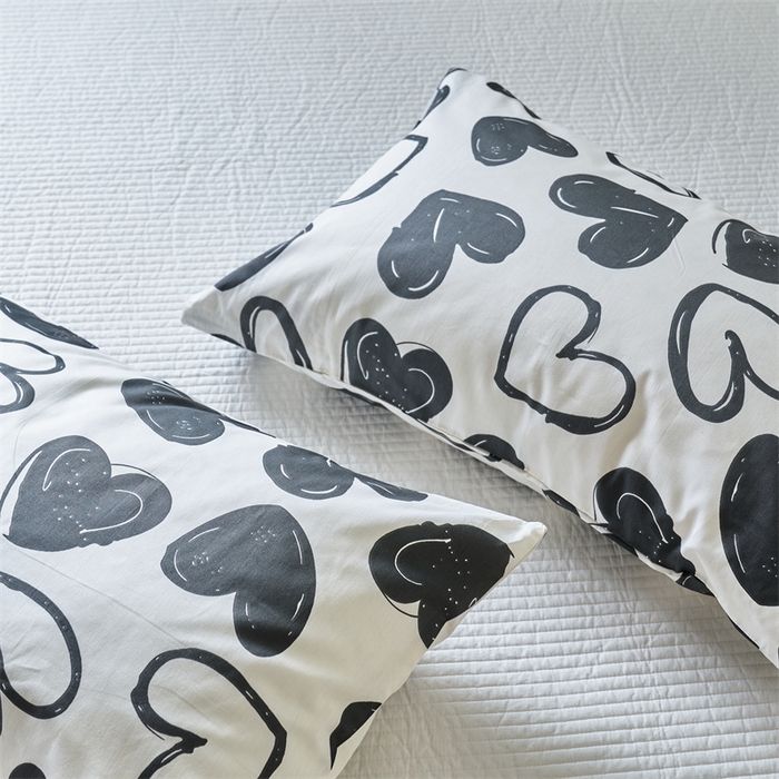 91家纺网 家纺一手货源 找家纺 窝米 2024新款全棉13370印花单品系列--枕套 最爱枕套