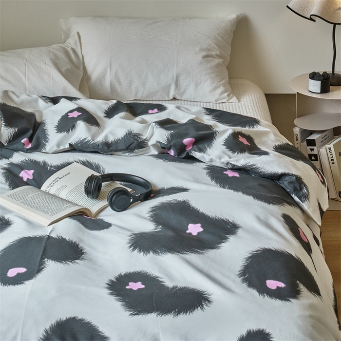 91家纺网 家纺一手货源 找家纺 窝米 2024新款全棉13370印花单品系列--被套 沐心被套