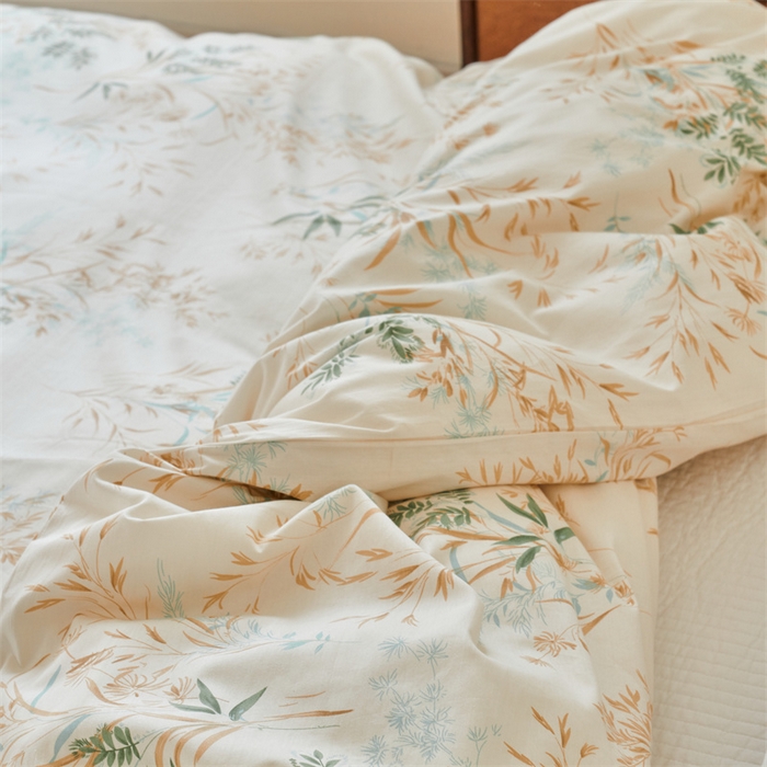 91家纺网 家纺一手货源 找家纺 窝米 2024新款全棉13370印花单品系列--被套 初恋标准