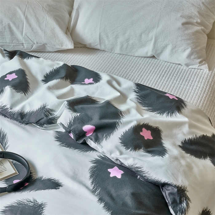 91家纺网 家纺一手货源 找家纺 窝米 2024新款全棉13370印花单品系列--被套 沐心被套