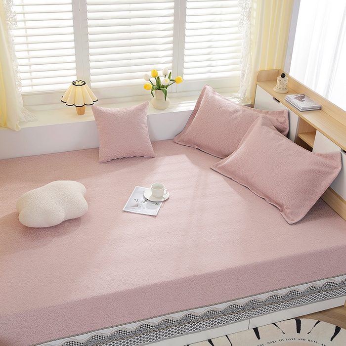 91家纺网 家纺一手货源 找家纺 手艺人沙发垫炕垫 2025新款雪尼尔提花绣花炕盖榻榻米炕垫XK656-XK675 XK656