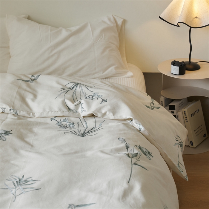 91家纺网 家纺一手货源 找家纺 窝米 2024新款全棉13370印花单品系列--被套 觅香被套