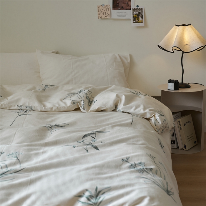 91家纺网 家纺一手货源 找家纺 窝米 2024新款全棉13370印花单品系列--被套 觅香被套