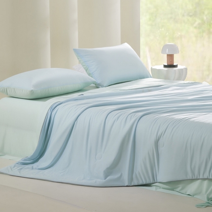 91家纺网 家纺一手货源 找家纺 （总）卡巴伦家纺 2024新款夏被-凉感丝夏被