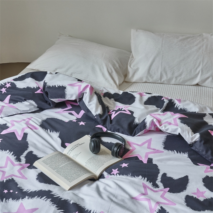 91家纺网 家纺一手货源 找家纺 窝米 2024新款全棉13370印花单品系列--被套 光芒被套