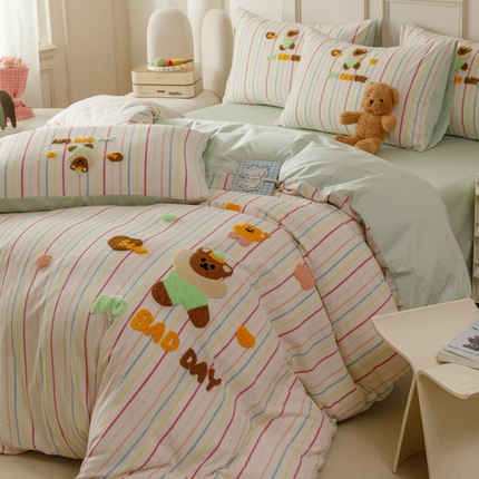 91家纺网 家纺一手货源 找家纺 （总）卡巴伦家纺 2024新款印加绣-水洗棉款毛巾绣