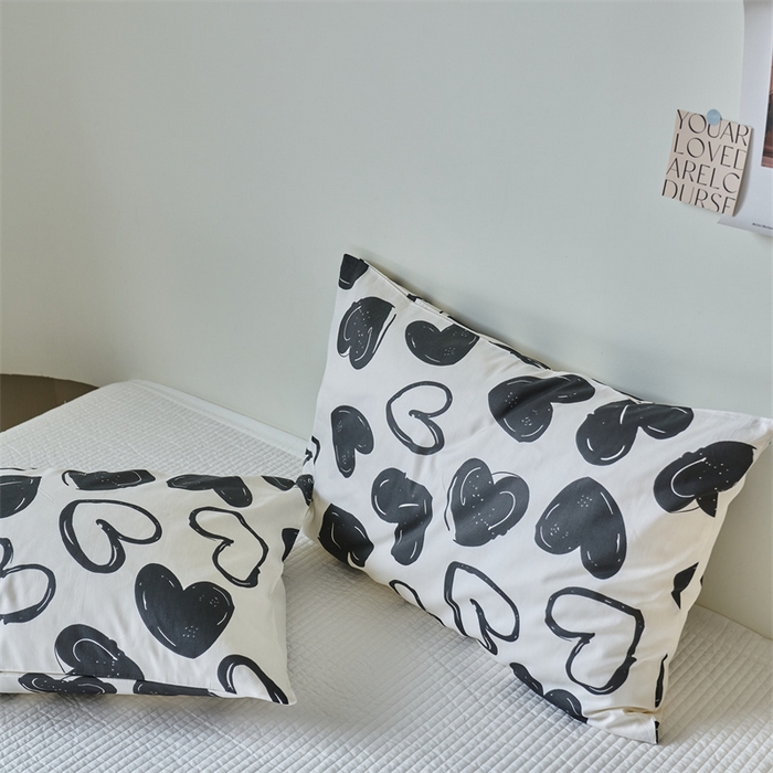 91家纺网 家纺一手货源 找家纺 窝米 2024新款全棉13370印花单品系列--枕套 最爱枕套