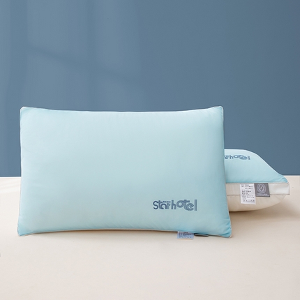 贵夫人 2024新款A类凉感星级酒店枕枕头枕芯-经典版 冰爽蓝 高枕48*74cm/只