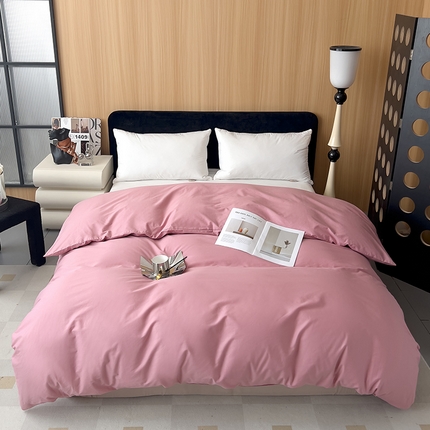 91家纺网 家纺一手货源 找家纺 （总）兜兜 2024新款全棉13376纯色被套可定制定做