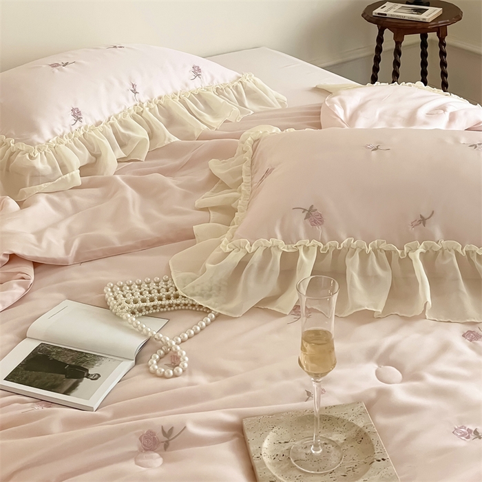 91家纺网 家纺一手货源 找家纺 （总）黛舒家居 2024新款60支100%莱赛尔纤维夏被四件套