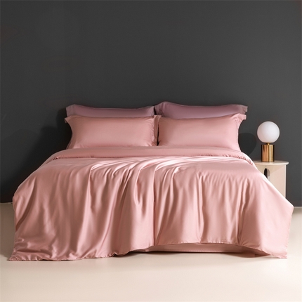 91家纺网 家纺一手货源 找家纺 （总）卡派 2024新款奥地利 兰精纯色天丝四件套