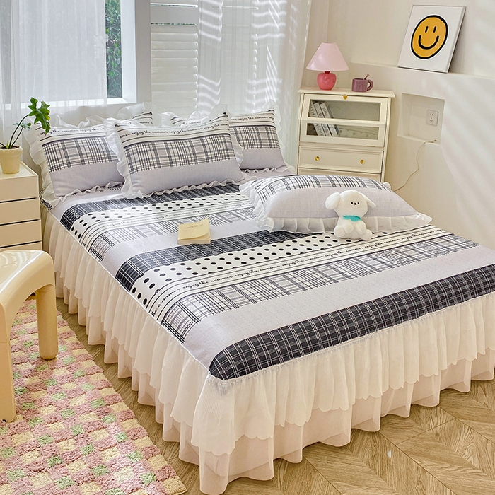 91家纺网 家纺一手货源 找家纺 花漾家居 2024新款韩版满天星升级款斜纹冰丝凉感丝豆豆席凉席 琴谱