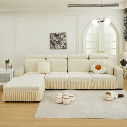 91家纺网 家纺一手货源 找家纺 （总）天下布艺 2024新款沙发笠七叶草系列