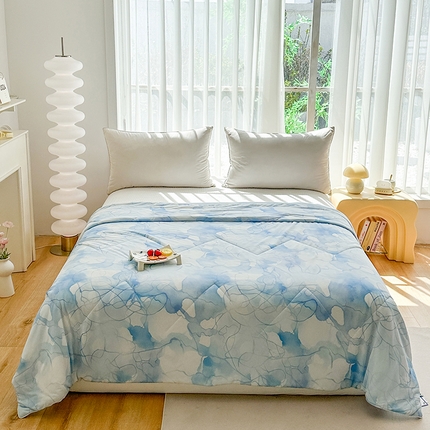 佳居缘 2025新款A类全锦纶数码印花凉感夏被凉感丝夏被空调被 星梦