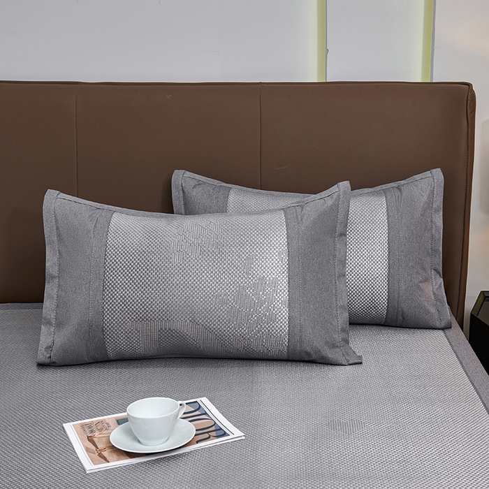 91家纺网 家纺一手货源 找家纺 （总）优姿家纺 2024新款藤王重工刺绣加厚编制冰滕双凉席三件套