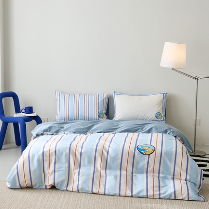 91家纺网 家纺一手货源 找家纺 （总）原研家居 2024新款40支全棉13070平网印花系列四件套