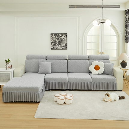 91家纺网 家纺一手货源 找家纺 （总）天下布艺 2024新款沙发笠七叶草系列